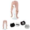 Stunning Danganronpa Junko Enoshima Cosplay Wig With Cute Bear And Bunny Hairclips