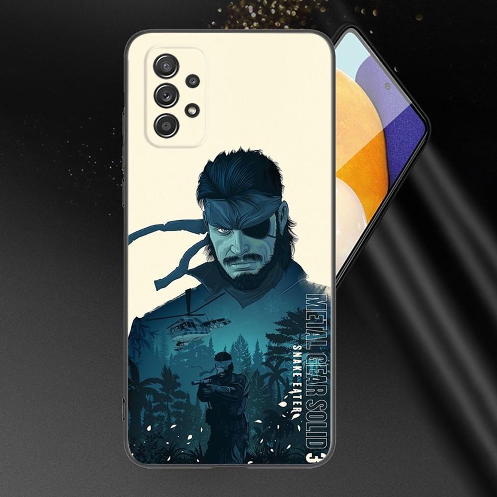 

Game M-Metal Gear S-Solid Phone Case For Samsung Galaxy A13,A21s,A22,A31,A32,A52,A53,A71,A80,A91 Soft Black Phone Cover Samsung a21