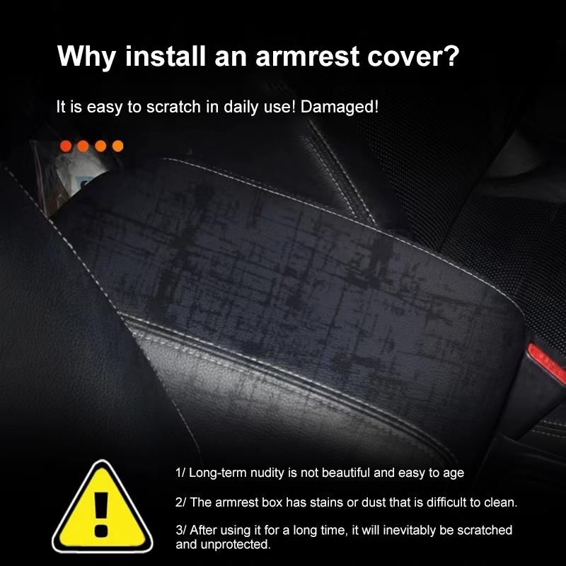 Car Armrest Box Mats Leather Center Console Covers Accessories For Skoda Octavia Superb Rapid Kodiaq Karoq Fabia Kamiq Roomster Citigo