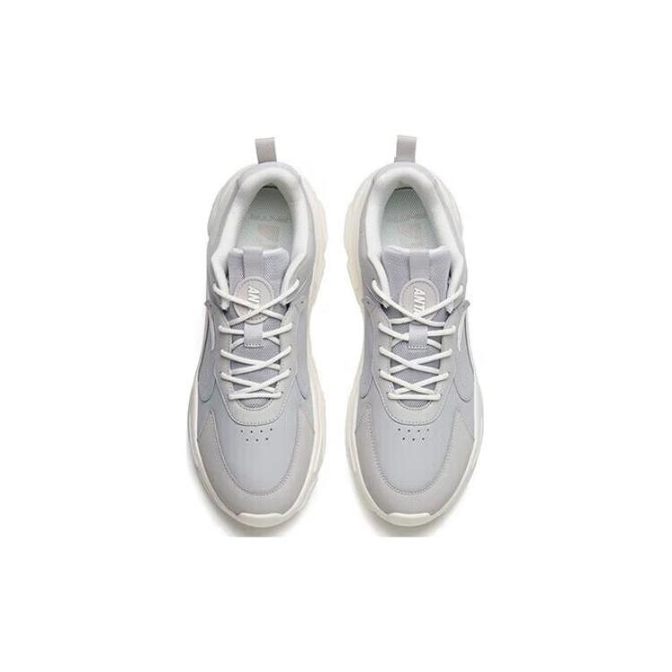 Anta Millennium 2.0 Textile, Synthetic Leather Slip Resistant Abrasion Resistant Low top Casual Shoes Men's Gray 112248891-9