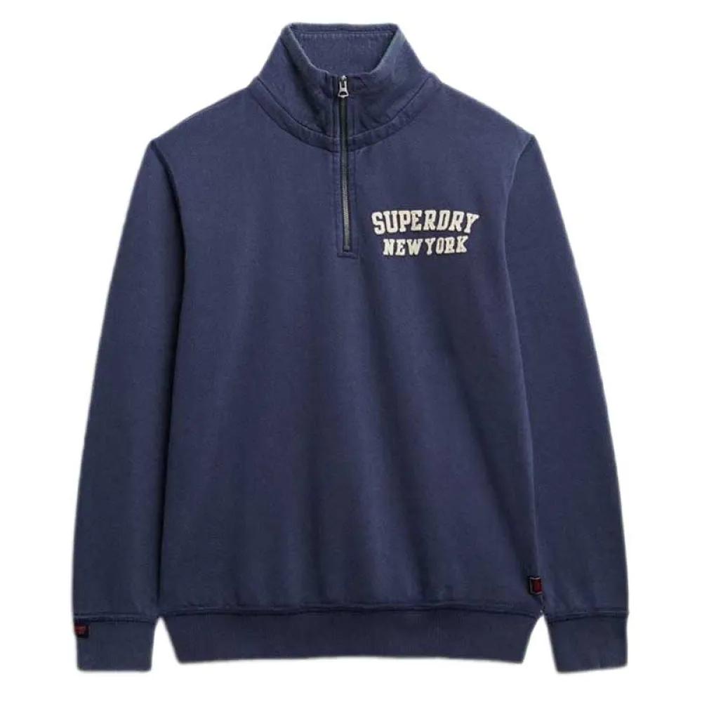 Superdry Толстовка с полумолниеймолнией Vintage Athletic EU 2XL