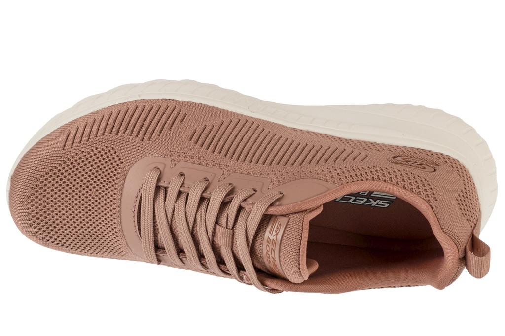 Skechers Bobs Squad Chaos - Face Off, Womens Pink Sneakers