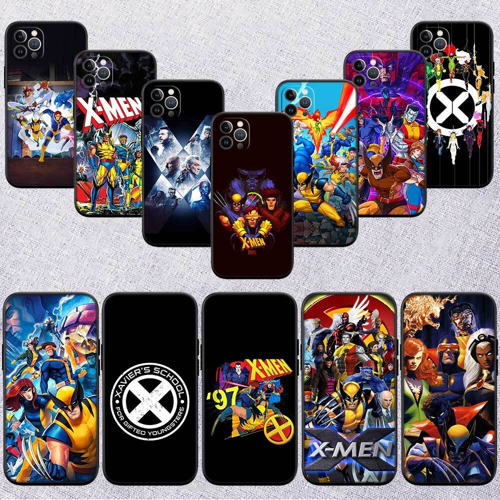 X-Men Shockproof Phone Case for iPhone 6 6s 7 8 11 12 13 14 15 16 17 16E XS Pro Max XR X SE Air