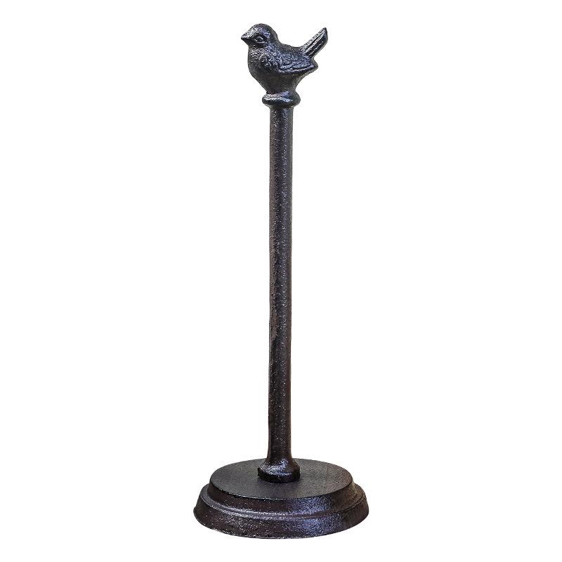 Retro Cast Iron Bird Tissue Holder for Home & Kitchen