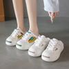 Thick-soled Bag Head and Half Slippers for Women's Summer Wear New Spring Canvas Shoes One-pedal Lazy Shoes