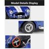 Welly 1/24 Ford 1965 Shelby Cobra 427 S/C Alloy Sports Car Model Diecast Metal Classic Racing Car Vehicles Model Simulation Kids Gift