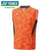 YONEX Sleeveless Game High Orange Size 10658 Men's Shirt, (752),