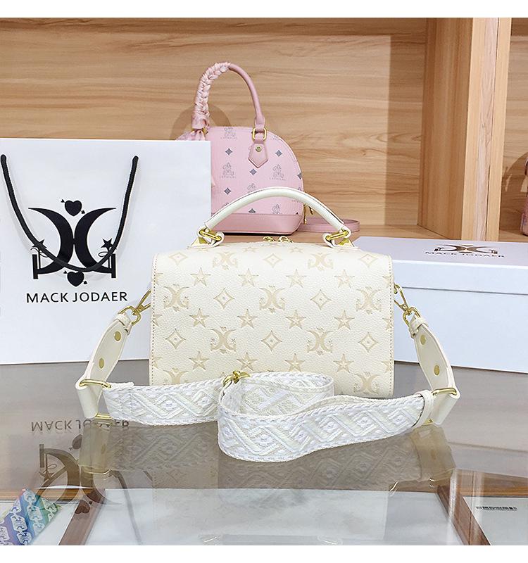 Módní embosovaná ruční Boston taška pro ženy 2025 – Jednoramenná Crossbody