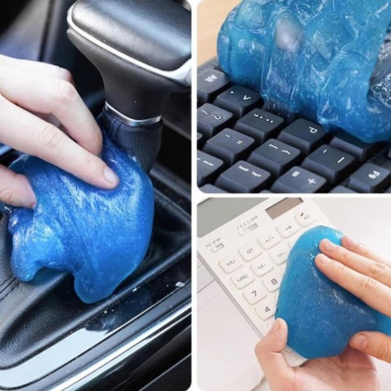 Reinigungsgel für Auto, Detailing Clean Slime, Auto-Innenraum Knetmasse Reiniger, Universeller Tastatur Notebook Magic Reiniger Schlamm
