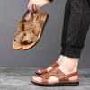 Men's Sandals Summer Wear New Casual Driving Dual-purpose Beach Dad Deodorant Cool Slippers Stepping On Shit