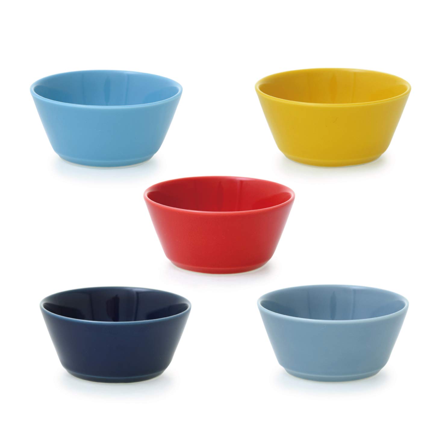 

natural69 Hasami Ware Set Irotoridori Bowl Medium Set Blue natural69 Hasami Ware Dishware Bowl Medium Microwave and Dishwasher Safe Made in Japan