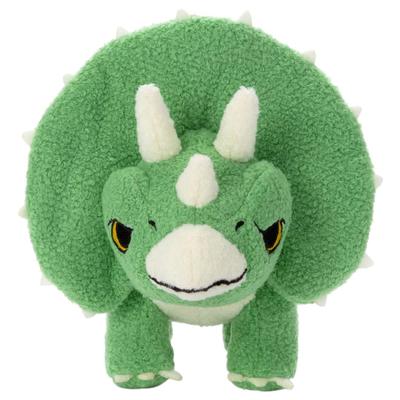 Jurassic World Little Dinosaurs Triceratops Plush Toy, Approx. 13cm Wide