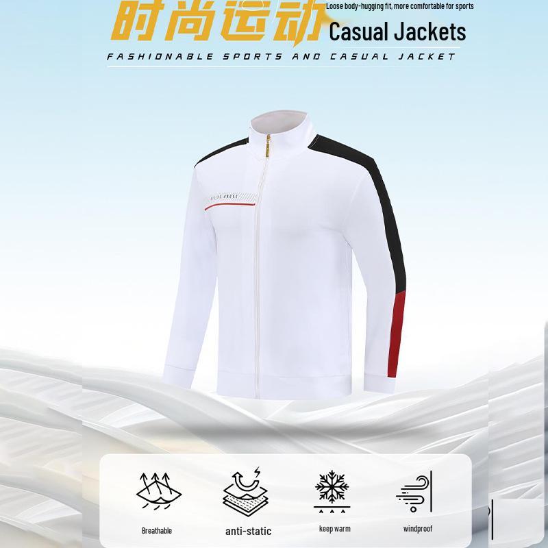 Unisex Autumn & Winter Sports Jacket with Training Sportswear Pants - Student & Coach Martial Arts Uniform