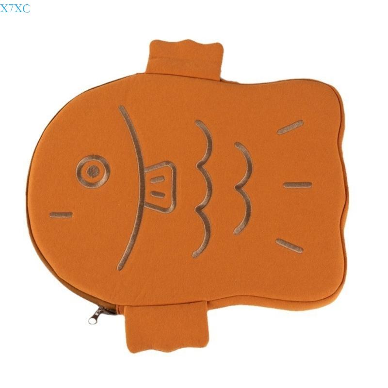 X7XC Fish Shaped Laptop Sleeve 11   13   Laptop Case Sleeve Cartoon Laptop Sleeve Carrying Case Laptop Cover for Woman