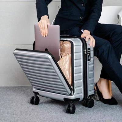 Business Rollgepäck Reisekoffer Koffer mit Laptoptasche Herren Spinner Wheel Trolley PC Box Damen Gepäcktasche 18'' Handgepäck