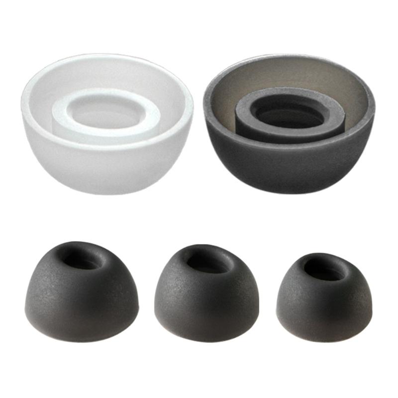 1Set Replacement Ear Tips For RM Buds Air 2/Buds Air 3 In Ear Headphones Earbuds Soft Silicone Washable Reusable