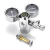 G5/8 w21.8 Aquarium Co2 Regulator System With Check Valve Bubble Counter Magnetic Solenoid Carbon Dioxide Meter