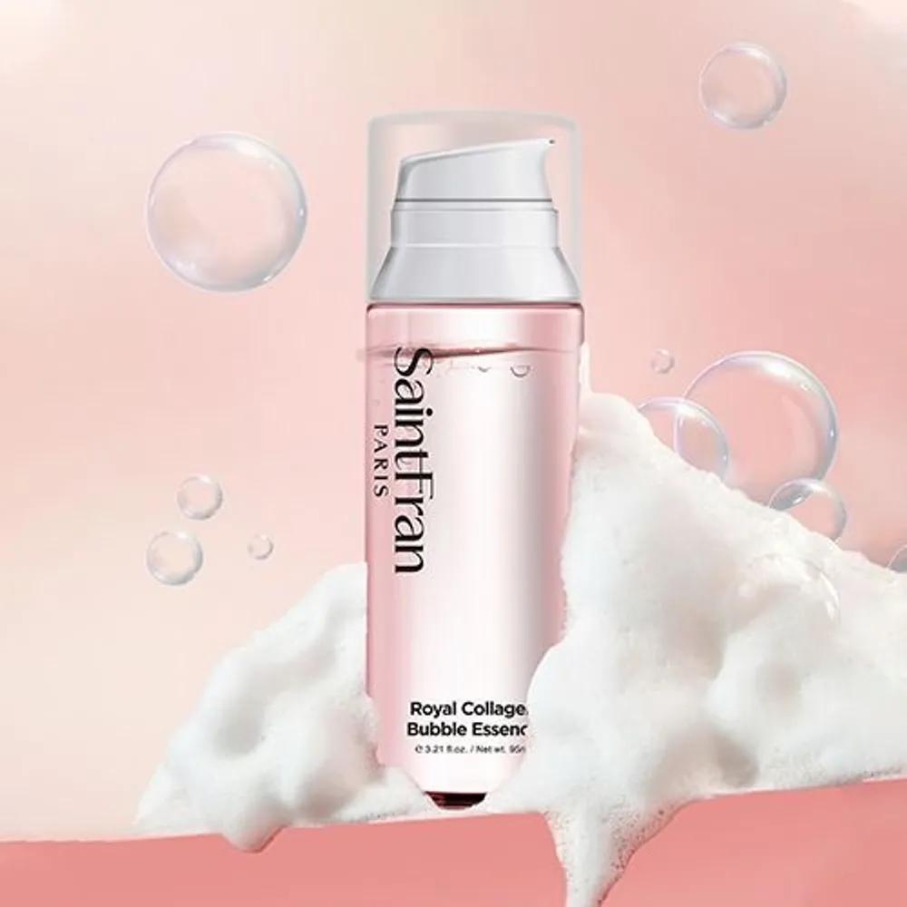 SAINT FRAN Royal Collagen Bubble Essence 95ml Brightening & Dewy Glow Care