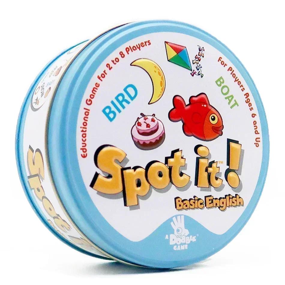 Spot It! English Edition: Parent-Child Find the Difference Game