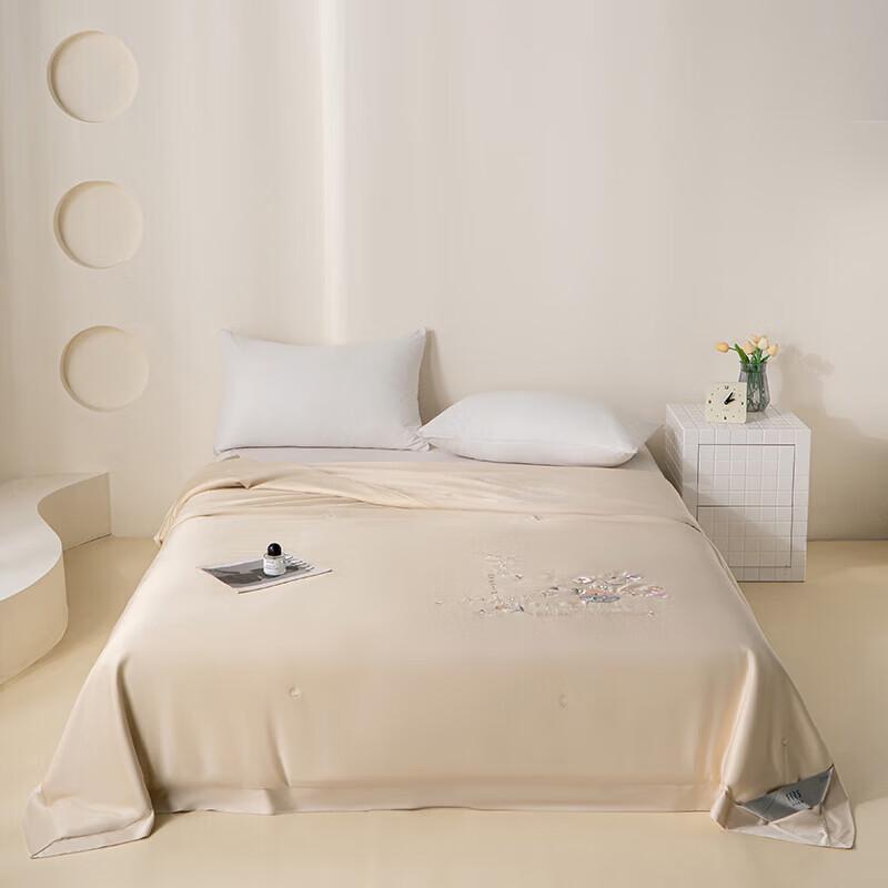 FIRS Tencel Embroidered Washable Silk Summer Duvet