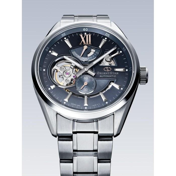 [Orient Star] Automatic Watch Modern Skeleton RK-AV0132L Men's Blue Gray Gradient