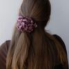 Jean Paul Clarisse Velvet Pattern Scrunchie LFPT0732 (Small)
