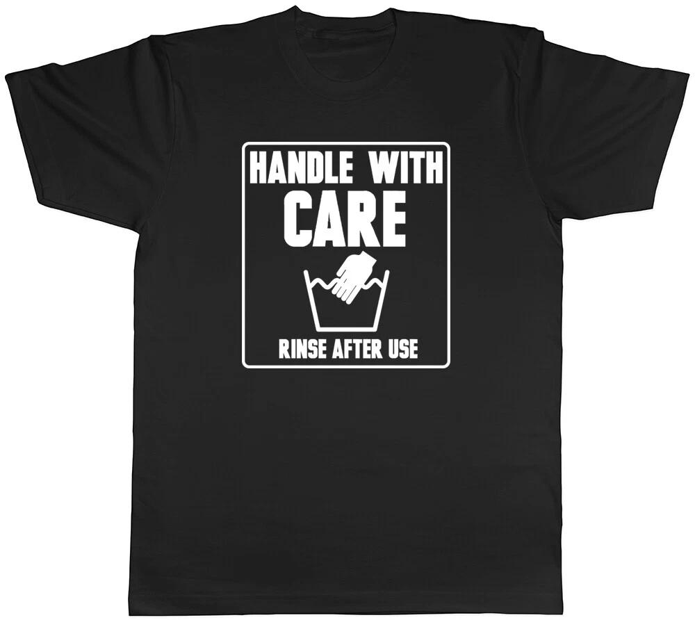 Funny Handle with Care Mens Ladies Womens Unisex T-Shirt Tee Gift XXXXL