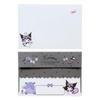 Sanrio Letter Set 16cm X X 22cm 493937 Character-Shaped (Kuromi) Package Approx. (W) 0.8cm (D) (H)