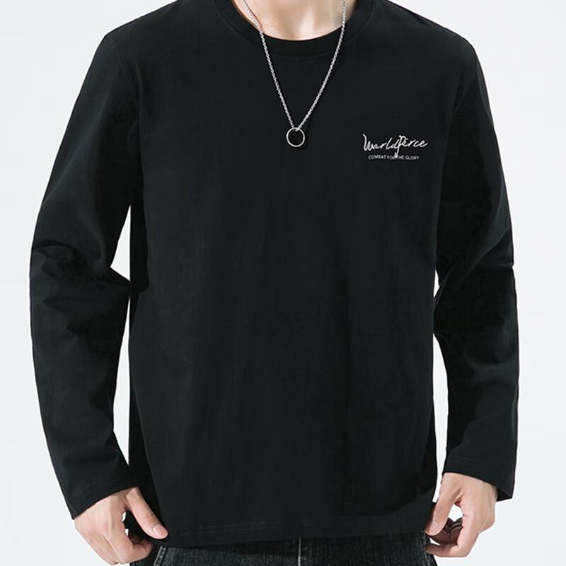 PLAYBOY Men's Pure Cotton Long Sleeve T-Shirt