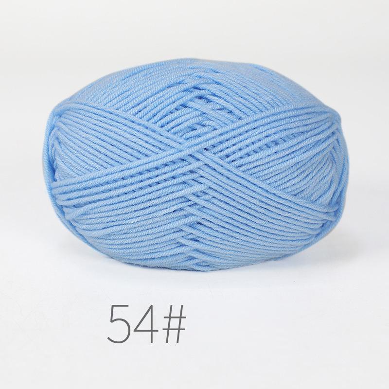 10Balls 500g Soft Milk Cotton Yarn Crochet Threads for Knitting Wool DIY Crafts Sweater Baby Wool Hand Knitting Crochet Yarn
