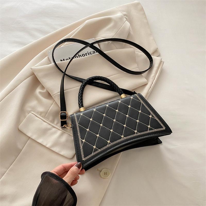 

Шикарная Повседневная Коричнево-Розовая Сумка Через Плечо из Искусственной Кожи, Идеально Подходящая для Ежедневного Модного Использования чёрный