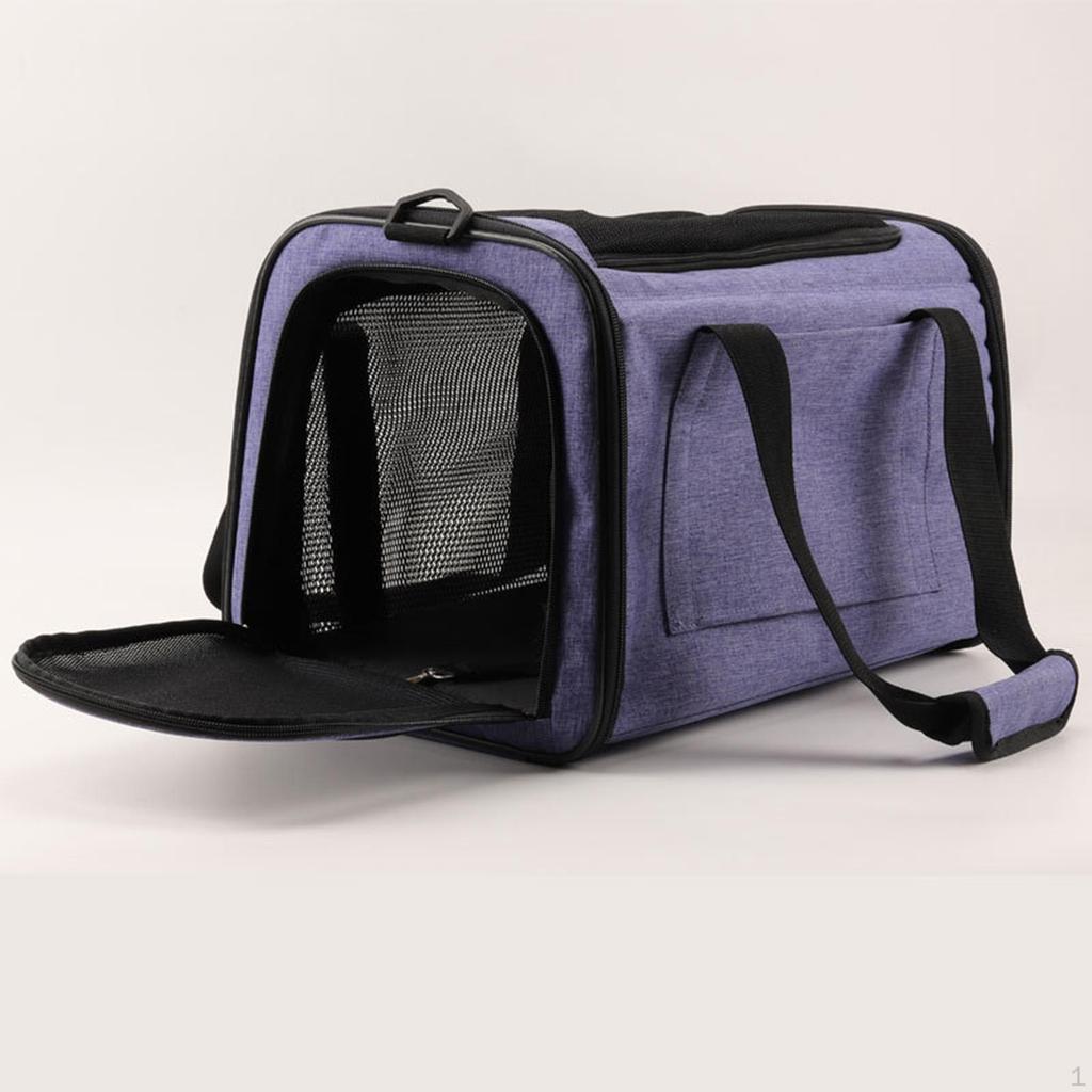 Breathable Folding Pets Carrier, Hiking Traveling Camping Sightseeing Handbag, Collapsible Bag,
