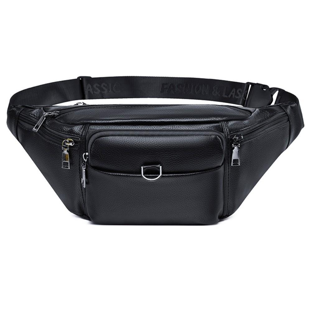 Large Capacity Men Crossbody Bag Waterproof Waist Bag Student Shoulder Bag  Outdoor Sports