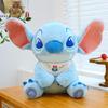 Sakura Pink Stitch Plush Toy with Flowers - Valentine's Day Gift for Girls