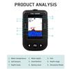 LCD Display Portable Sonar Finders 45 Degrees Sonar Fish Finder XF03 Fish Finders  Fishing Lure