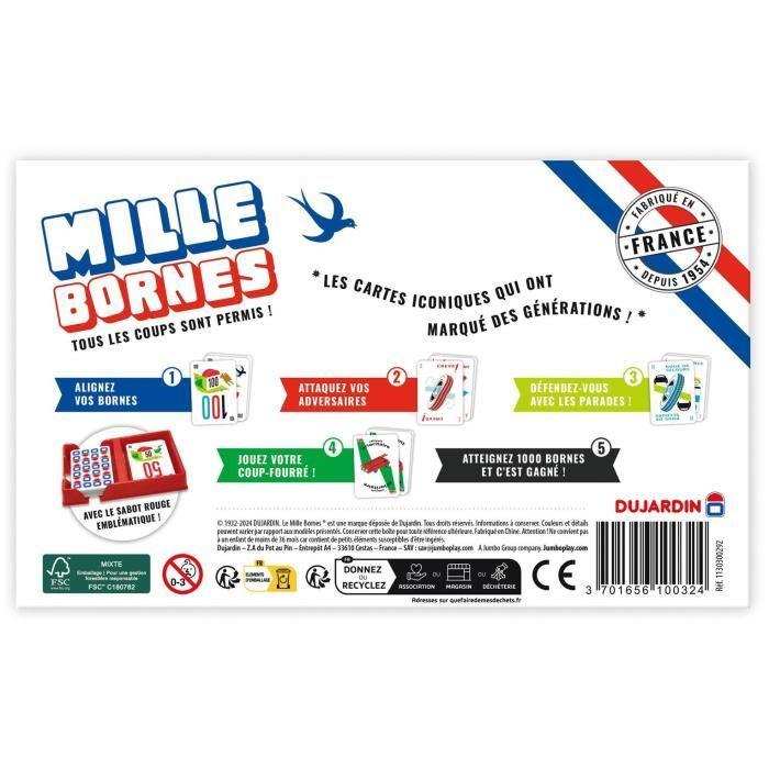 Mille bornes Classique - Jeu de société - DUJARDIN - Dès 6 ans