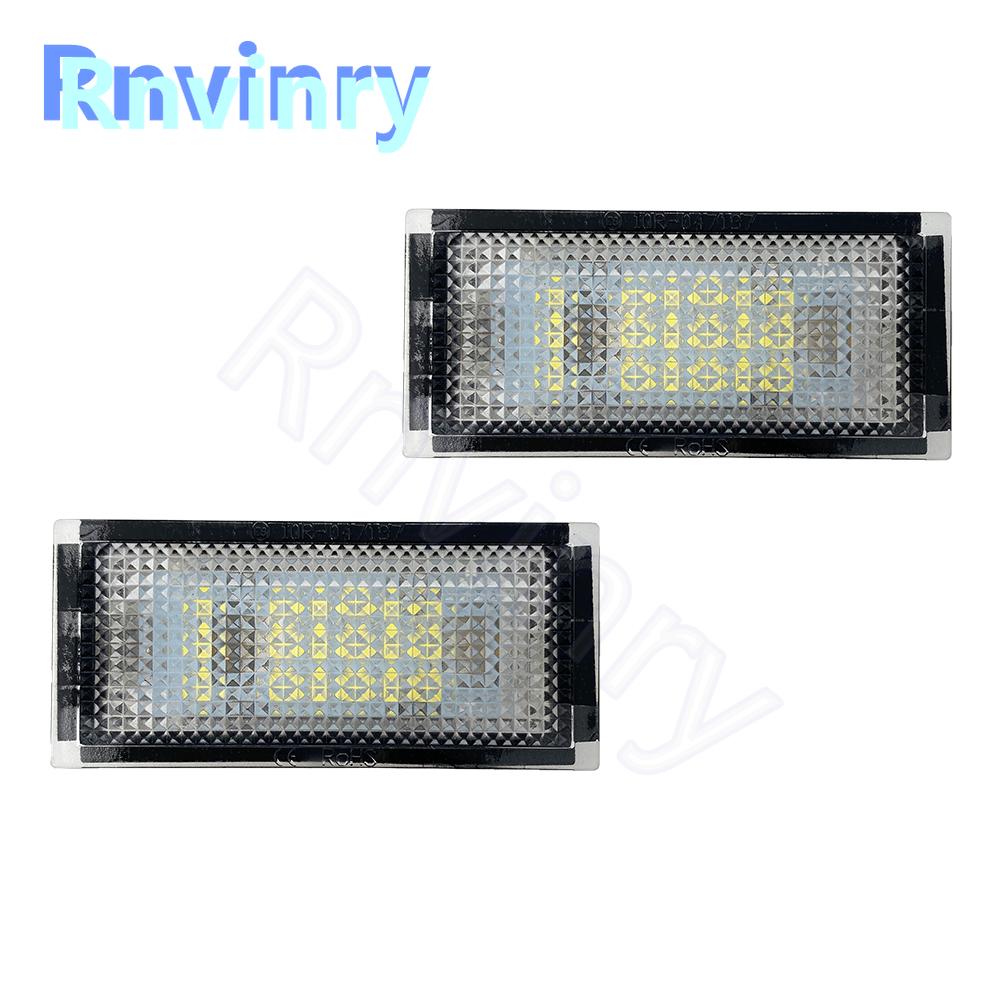 1 Paar Auto Wasserdicht Kennzeichenleuchte Für BMW E46 2D M3 98-03 Leuchten Hintere Kennzeichenleuchte Direkter Ersatz