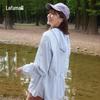 Lafuma Women's Hooded UV Protection Sun Jacket LFJA5BP62