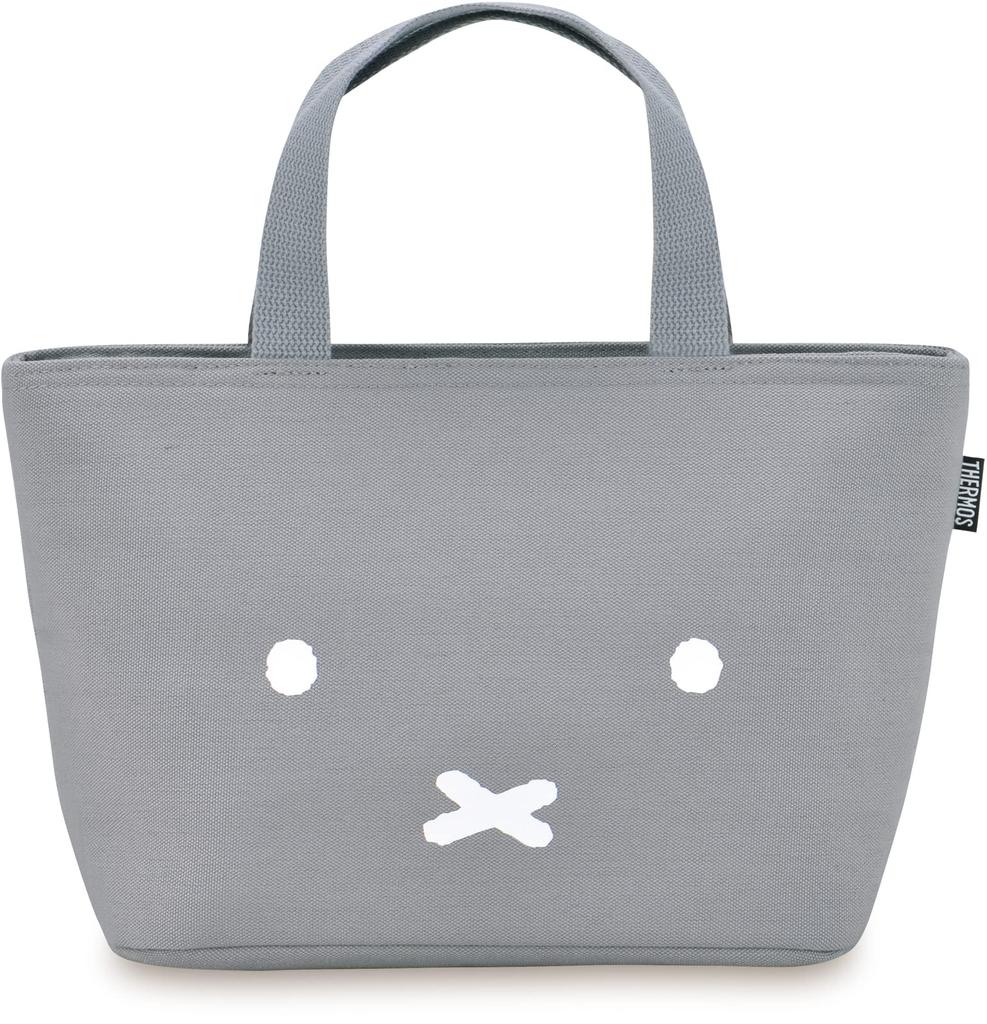 Thermos Insulated Lunch GY Bag, 4L, Miffy, Gray, RFF-004B