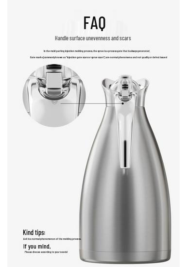 Ewee Germany Large Capacity Stainless Steel Thermos Flask - Insulated Hot Water Bottle for Home Use