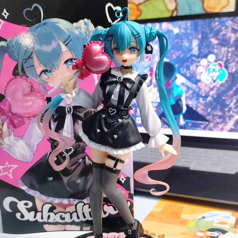 Echte Hatsune Miku Actionfiguren Nicht Mainstream Mode Miku Kollektion Spielzeug Süßigkeiten Lutscher Geburtstag Weihnachten Geschenk