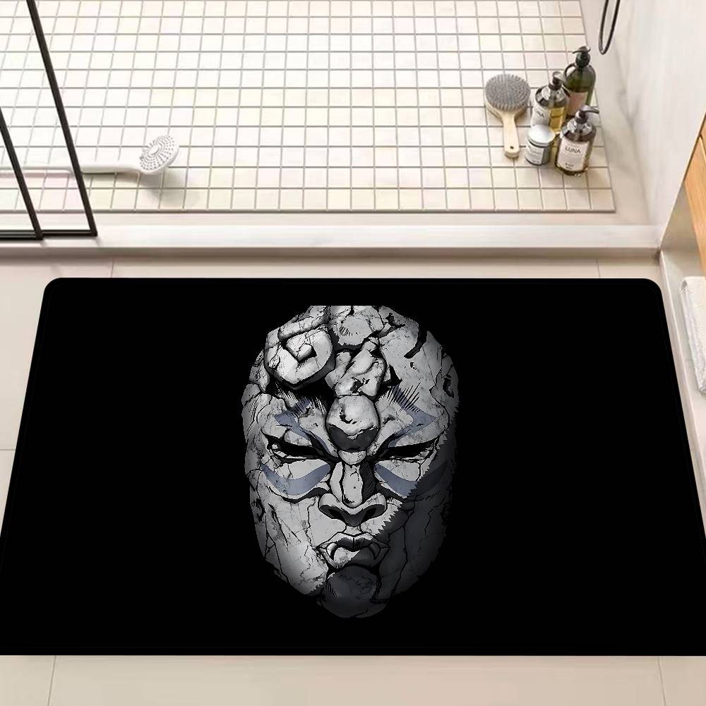 Adventure Anime Jojo Bizarre Adventure Bathroom Mat Kids Room Bedroom Decoration Balcony Anti-Slip Doormat Living Room Welcome