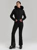Women's High-End Winter Ski Suit: Windproof, Waterproof, Warm, One-Piece for Double-Board Skiing
