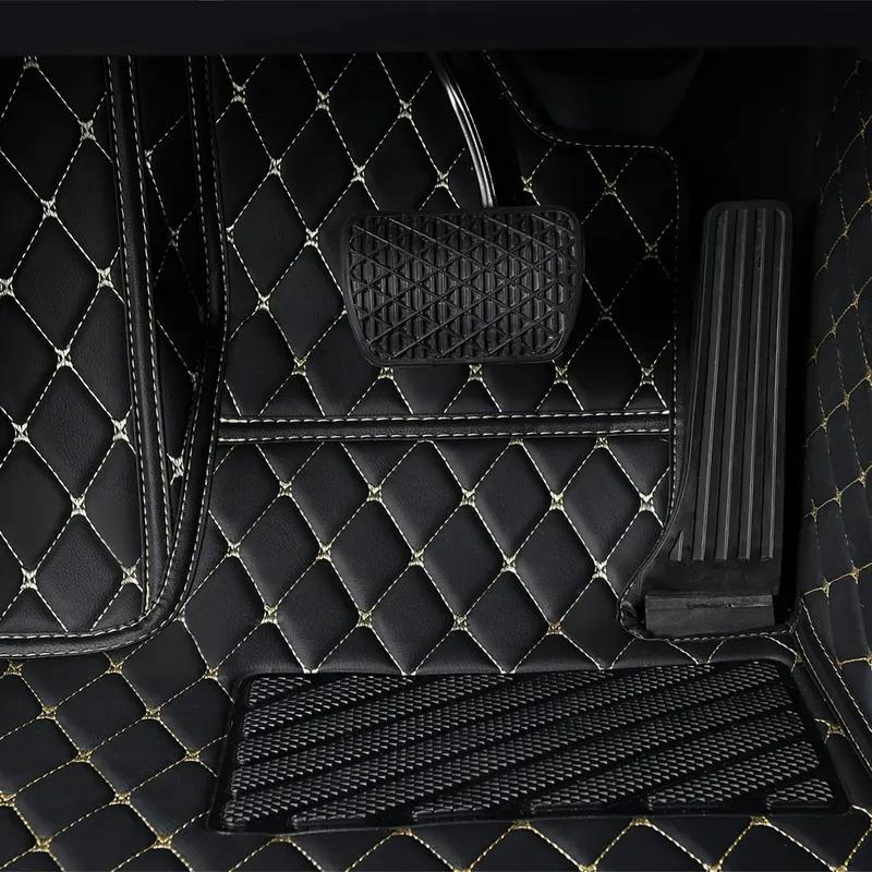Car Floor Mats For Honda Vezel 2015 2016 2017 2018      Auto Foot Pads Carpet Cover Interior Accessories