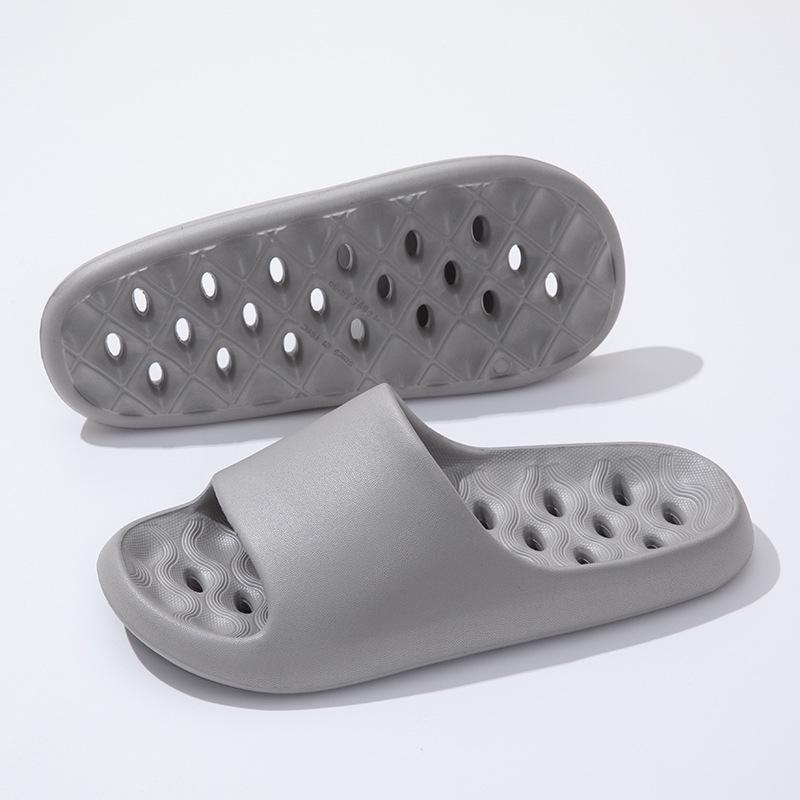 Women's Non-Slip Quick-Dry Shower Slippers, Water-Draining Hollow Design, 2026 Style, Cool Indoor Slippers for Men