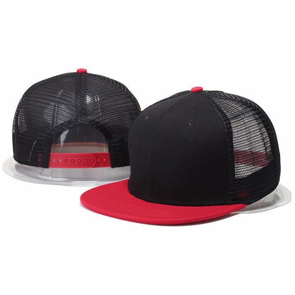 Fashion Unisex Cap Acrylic Plain Snapback Hat High Quality Adult Hip Hop Baseball Cap Men Women Mesh Cap Outdoor Leisure Basebal