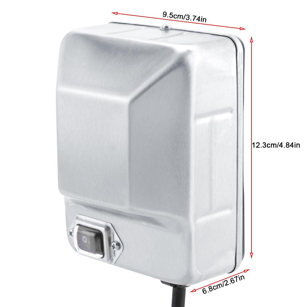 Robuster, langlebiger, tragbarer Elektrogrillmotor aus Edelstahl