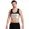 Schweißresistentes Herren Shapewear Top Kompressionspassform Herren Schweißweste Sporttraining