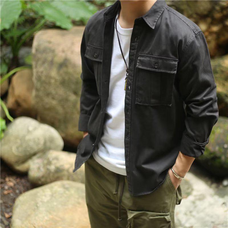 

Men s Cool Trend Jacket: Spring & Autumn High Street Style, Hong Kong, Japanese Harajuku, Korean Loose Fit – Casual & Versatile. XL зелений