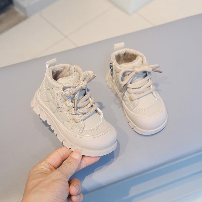 

Children s Snow Boots - Women s Padded and Thick Short Boots, Cotton Shoes, Soft Sole Boots 25 хакі